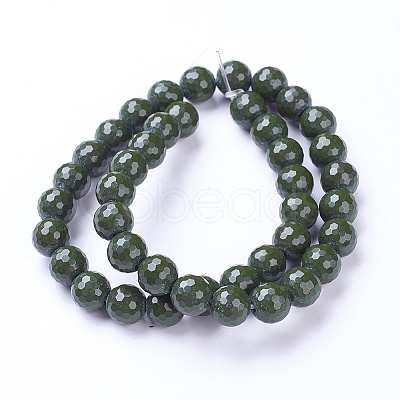 Natural Hokutolite Beads Strands G-D871-8mm-03-1