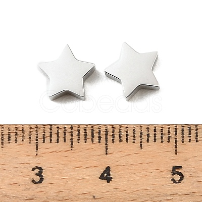 304 Stainless Steel Beads SA-E001-06P-1