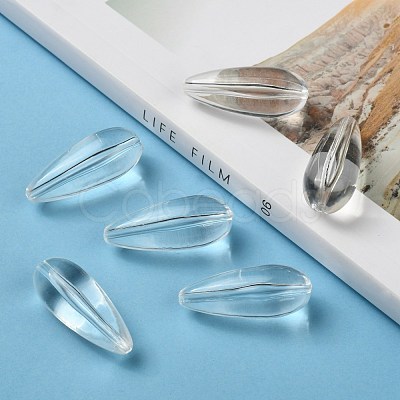 Transparent Acrylic Beads PL6315Y-1