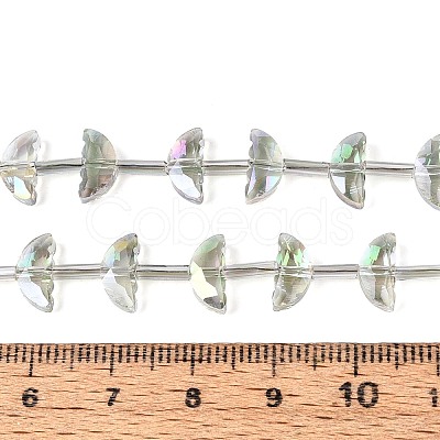 Electroplate Transparent Glass Beads EGLA-H112-05HP-03-1