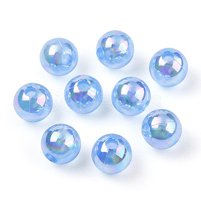 Transparent Acrylic Beads MACR-T046-01D-14-1