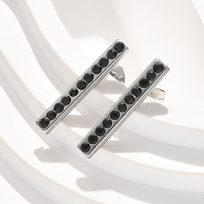 304 Stainless Steel Stud Earrings EJEW-F361-05P-1