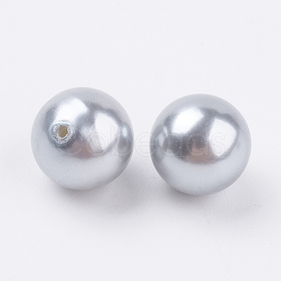 Shell Pearl Half Drilled Beads BSHE-G016-10mm-04-1
