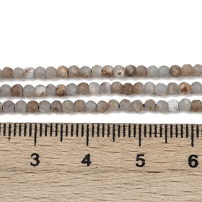 Natural Angelite Beads Strands G-RM2025-A48-A-1