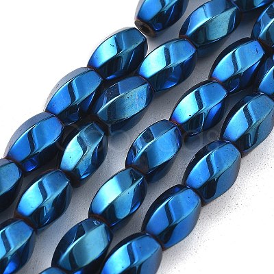 Electroplated Synthetic Non-magnetic Hematite Beads Strands G-P545-G02-02E-1