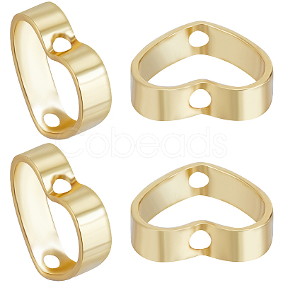 60Pcs Brass Bead Frame KK-CN0002-62-1
