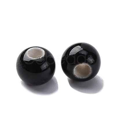 Bright Glazed Porcelain Beads PORC-D300-A36-1