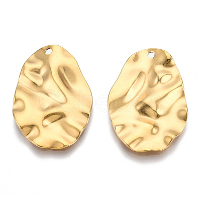 Ion Plating(IP) 201 Stainless Steel Pendants STAS-N098-150LG-1