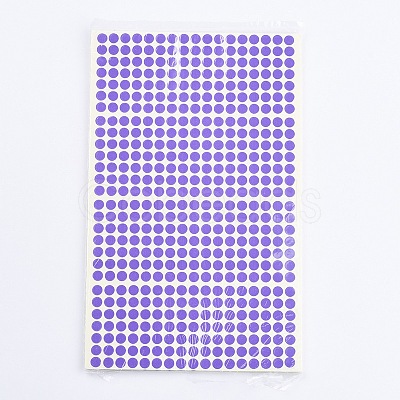 Removable Coding Label DIY-WH0017-03C-6mm-1