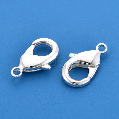 Brass Lobster Claw Clasps KK-YW0004-01D-S-1