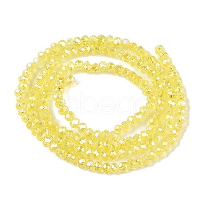 Electroplate Glass Beads Strands EGLA-A044-T1mm-B29-1