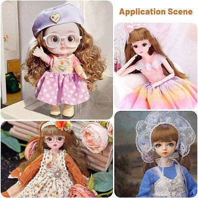 PP Doll Wig Long Curly Hair DIY-WH0591-249B-14-1
