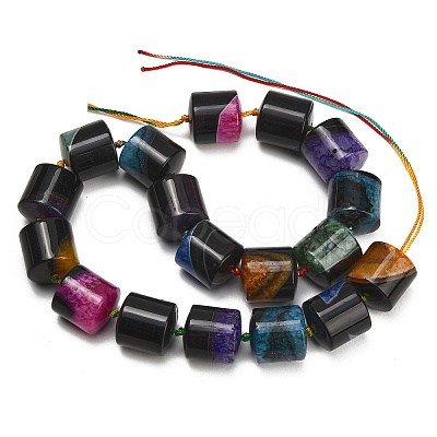 Natural Agate Beads Strands GG-L001-J02-02A-1