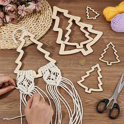 Unfinished Wood Chips DIY-WH0656-19B-1