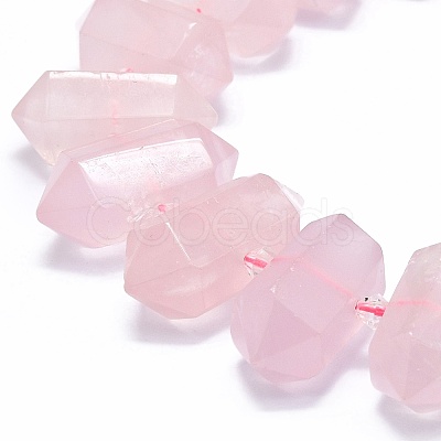 Natural Rose Quartz Beads Strands G-F715-035-1