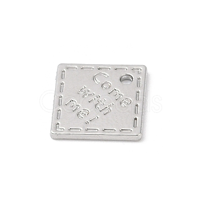 Rack Plating Alloy Pendants PALLOY-S038-04B-P-1