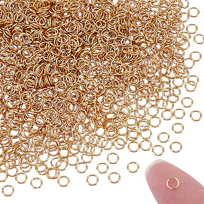Brass Open Jump Rings KK-WH0001-38G-02-1
