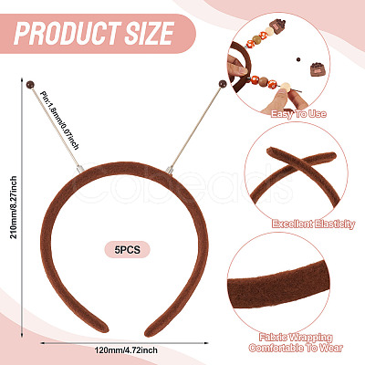 Cloth and Plastic Hair Bands OHAR-TAC0020-01D-1