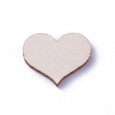 Undyed Wood Cabochons WOOD-I004-47-1