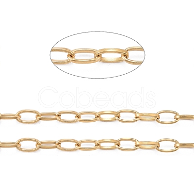 304 Stainless Steel Cable Chains X-CHS-F011-04A-G-1