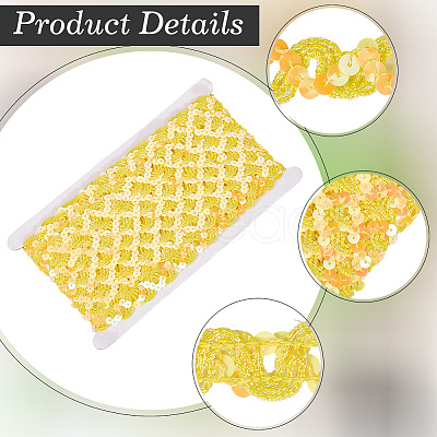 Polyester Paillette Beads OCOR-WH20004-06F-1