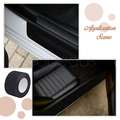 PEVA and Acrylic Glue Non-slip Door Stickers AJEW-WH0650-34-1