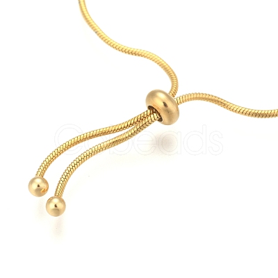 Ion Plating(IP) Adjustable 304 Stainless Steel Bracelet Making STAS-G169-02G-1
