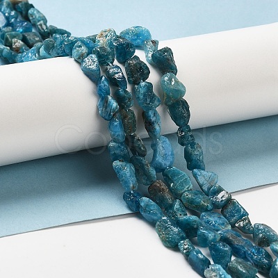 Raw Rough Natural Apatite Beads Strands G-I293-G03-02-1