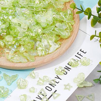 200g Transparent Acrylic Beads OACR-SP0001-86D-1