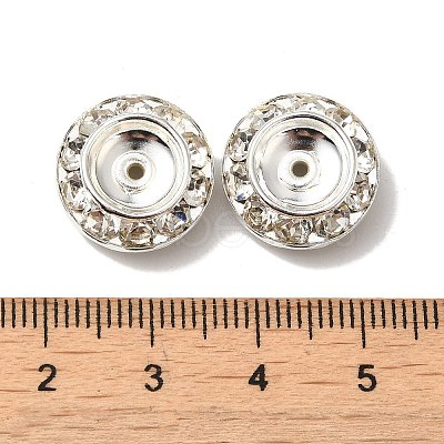 Brass Rhinestone Beads RB-TAC0001-01D-1