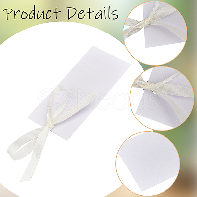 50Pcs Blank Rectangle White Paper Gift Tags CDIS-CN0001-03B-1