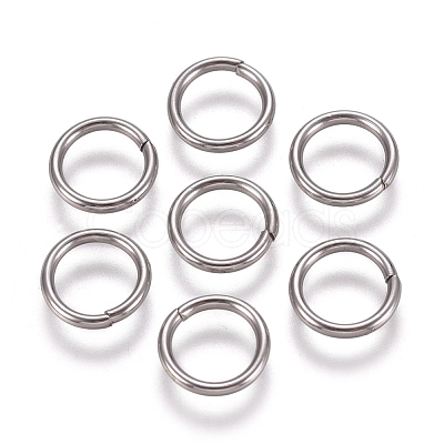 304 Stainless Steel Soldered Closed Jump Rings X-STAS-E482-15C-1
