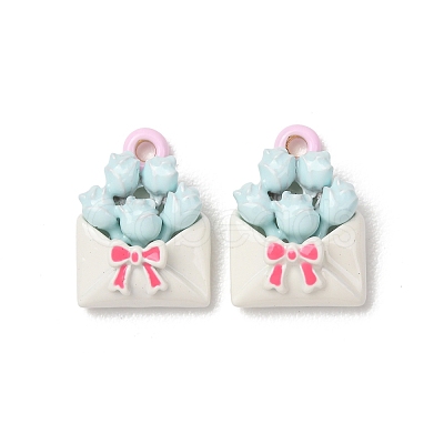 Alloy Enamel Pendants AL-CBAA1B9-06G-02-1