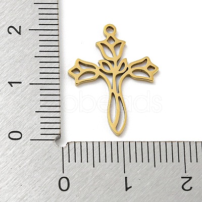 201 Stainless Steel Pendants STAS-H188-03D-G-1