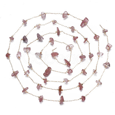 Brass Paperclip Chains CHC-N018-101-06-1