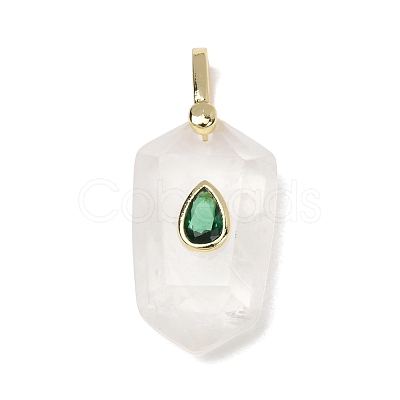 Natural Quartz Crystal Pendants GG-CBA5FCC-01G-08-1