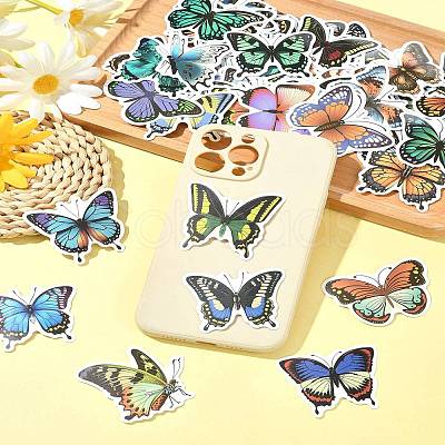 100Pcs Cartoon Paper Sticker DIY-FS0008-06-1