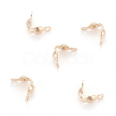 Yellow Gold Filled Bead Tips KK-A130-02-1