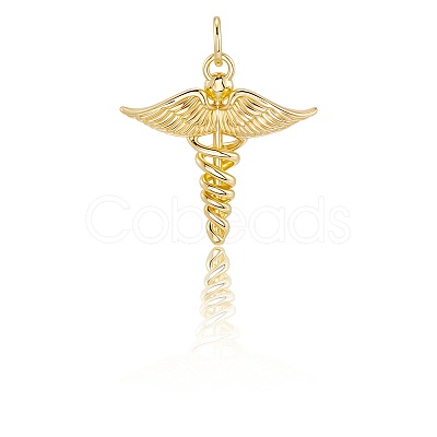 12Pcs Brass Pendants KK-BBC0019-76-1