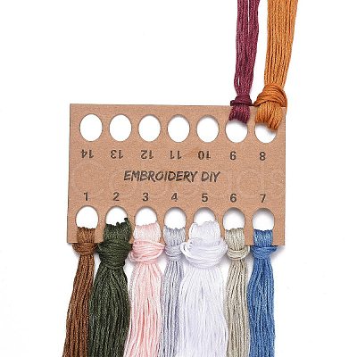 DIY Scenery Embroidery Kit DIY-O021-11B-1