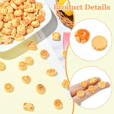 Opaque Resin Cabochons RESI-CJC0012-37C-1