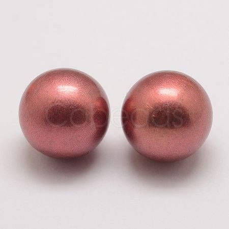 Brass Chime Ball Beads Fit Cage Pendants KK-G298-16mm-13-1