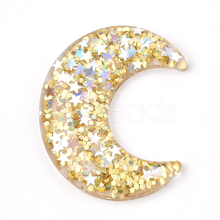 Transparent Resin Cabochons X-CRES-T008-10B-1