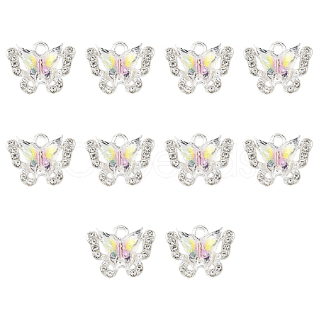 10Pcs Alloy Pendants FIND-YW0009-29D-1