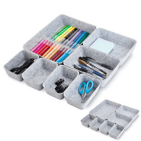 2Bags Felt Desktop Jewelry Storage Boxes AJEW-WA0004-79-1