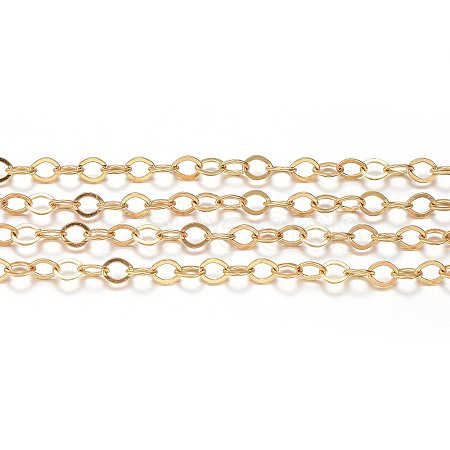 Ion Plating(IP) 304 Stainless Steel Cable Chains CHS-H022-01G-20M-1