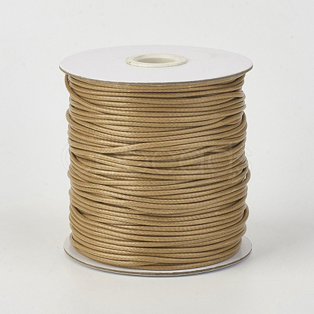 Eco-Friendly Korean Waxed Polyester Cord YC-P002-1mm-1127-1