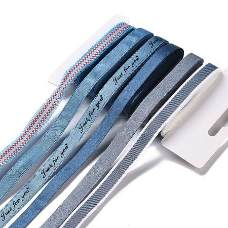 Polyester & Polycotton Ribbons Sets SRIB-P022-01A-21-1