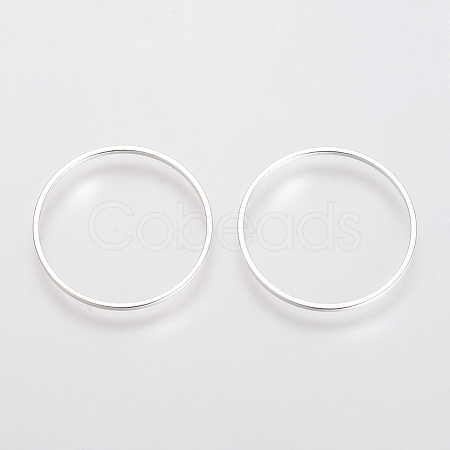 Brass Linking Rings KK-S327-06S-30mm-1