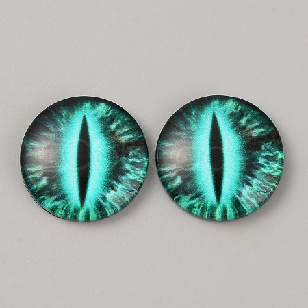 Luminous Self Adhesive Glass Eyes Cabochons DIY-WH0304-941C-29-1
